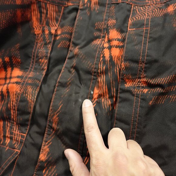 Burton Arctic Jacket Men’s Large Red Black Snowboard Ski Coat - Picture 11 of 16